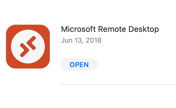 Microsoft Remote Desktop Mac