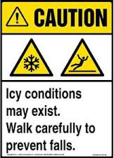 Slippery Conditions Infograph