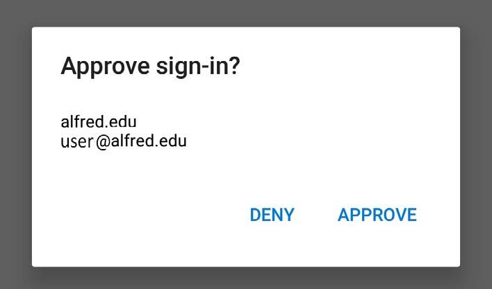 Approval for sign-in form