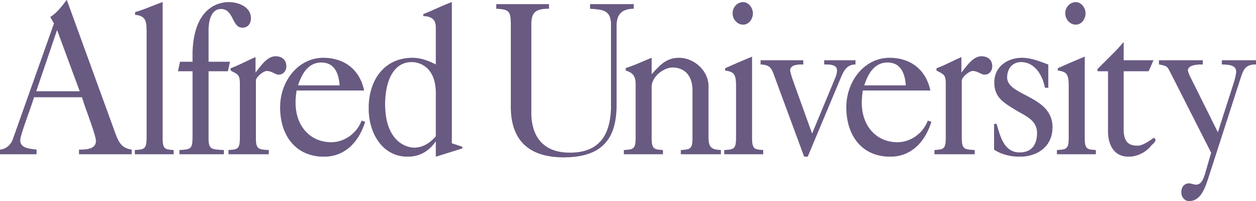 purple wordmark