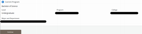 bannerweb grad app prg select